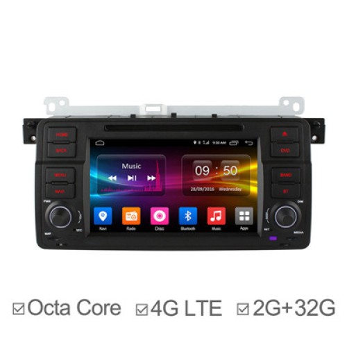 Octa core in car navigation multimedia player for bmw